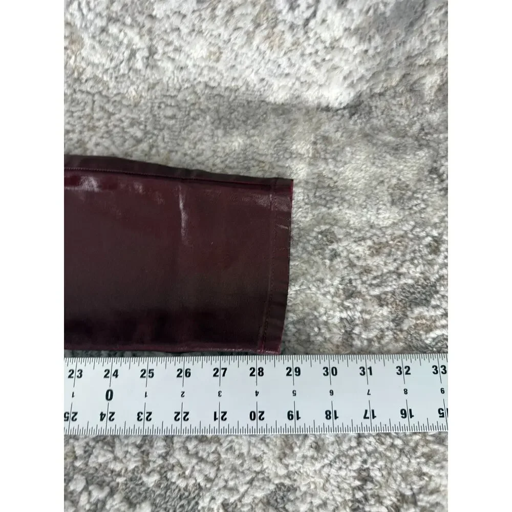 Level 99 Size 30/10 Stretch Casual Minimalist Jeans Maroon Button Zip‎